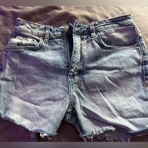 Ksubi Blue Denim Shorts